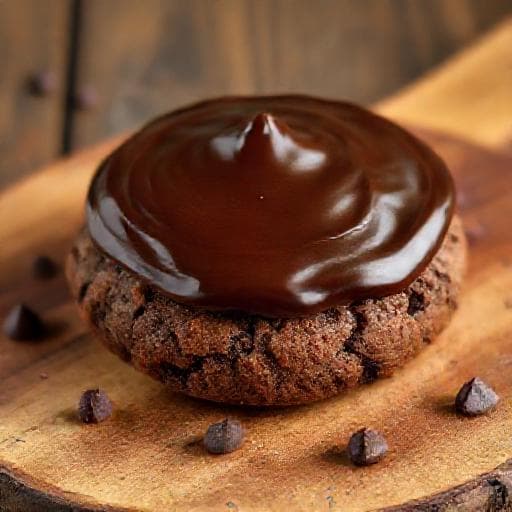 Snabb Crumbl Cookie med Chokladfrosting
