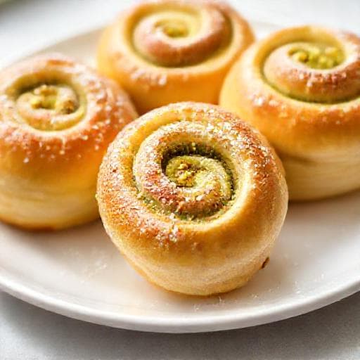 Snabbvariant Pistagebullar