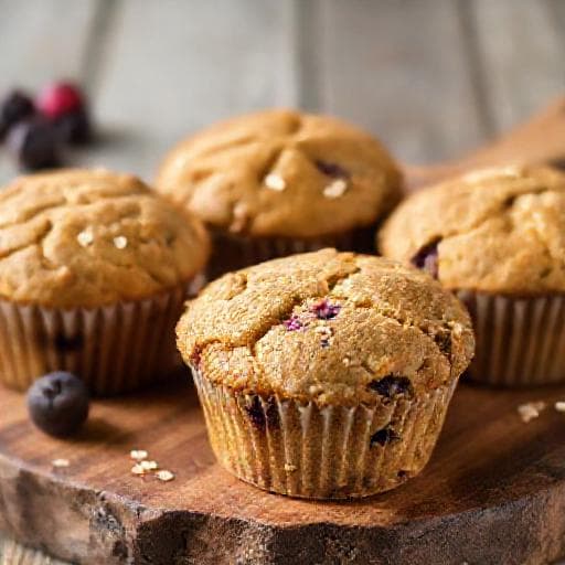 Klassiska Proteinmuffins
