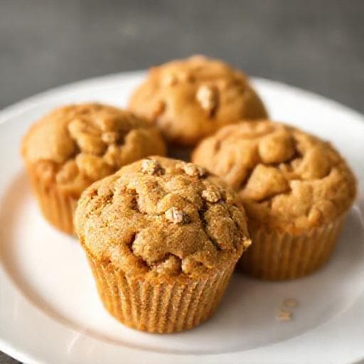 Snabba Proteinmuffins med Jordnötssmör