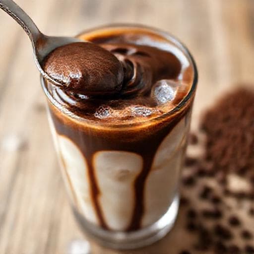 Choklad Dalgona Kaffe