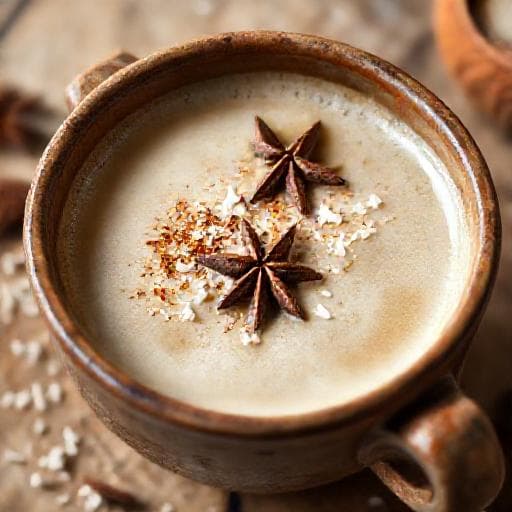 Kryddig Kokos Chai Latte