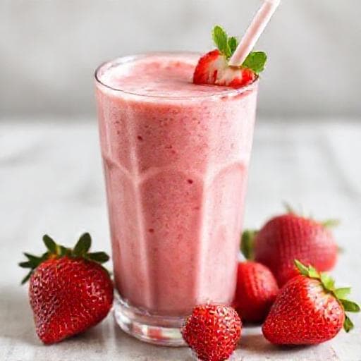 Snabb Jordgubbssmoothie
