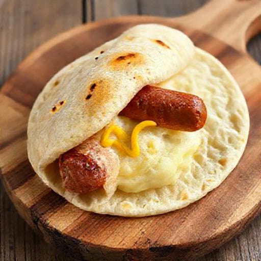 Snabb Tunnbrödsrulle med Potatismosmix