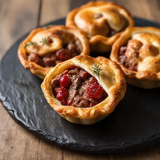 Regional Twist: Köttpiroger med Renfärs och Lingon