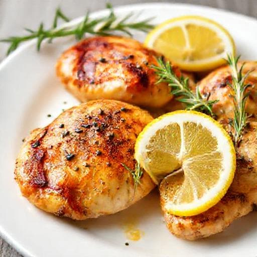 Snabb Kyckling med Rosmarin och Citron