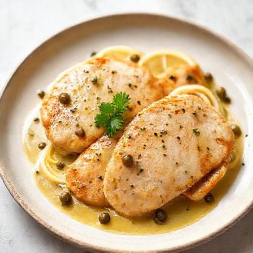 Snabb Kyckling Piccata