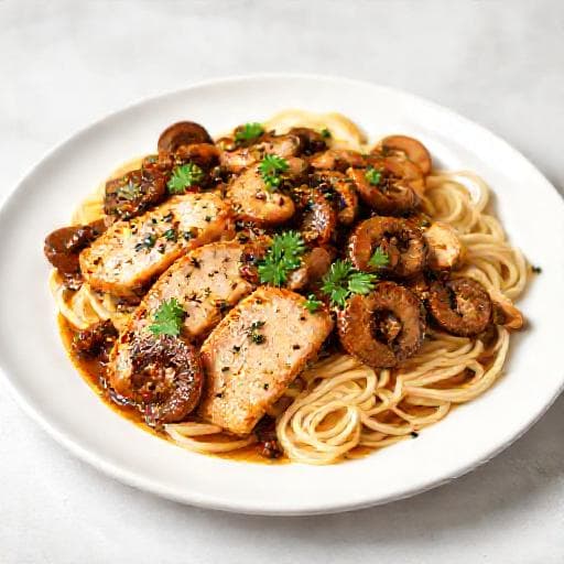 Snabb Kyckling Marsala