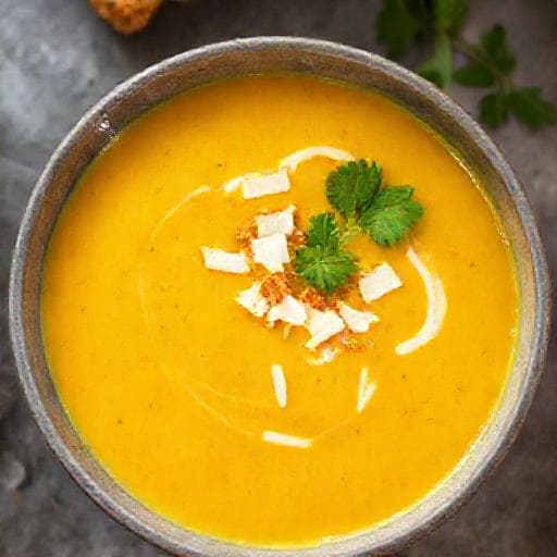 Snabb Blomkålssoppa med Curry