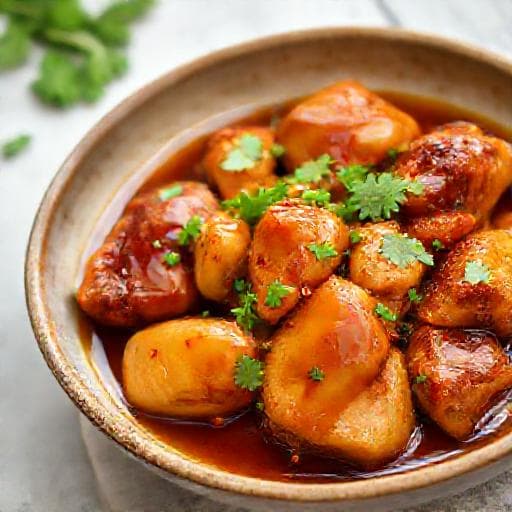 Asiatisk Inspirerad Kyckling med Honung och Vitlök