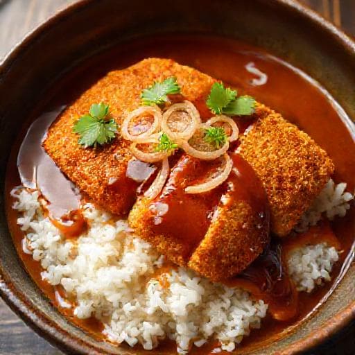 Katsu Curry med Kyckling och Ingefära