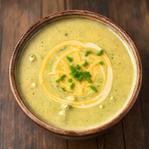 Klassisk Broccolisoppa med Cheddar