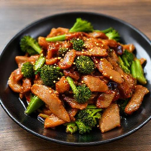 Snabb Teriyakifläsk med Broccolini