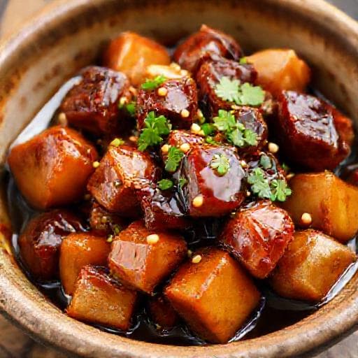 Teriyakifläsk med Ingefära och Honung