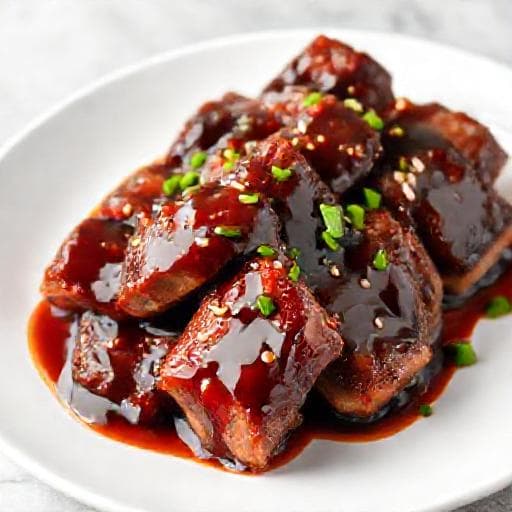 Snabbvariant: Spareribs med Färdig Plommonsås