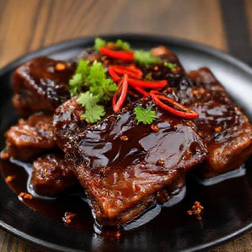 Spareribs med Asiatisk Plommonsås & Ingefära
