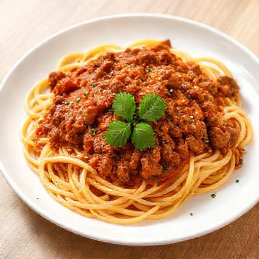 Rýchle Špagety Bolognese