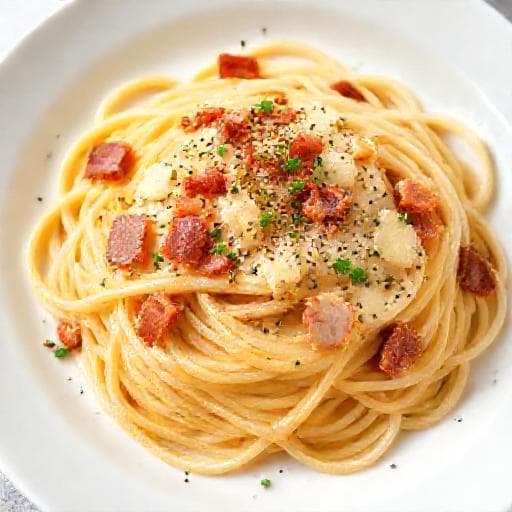 Rýchla Carbonara (Zjednodušená)