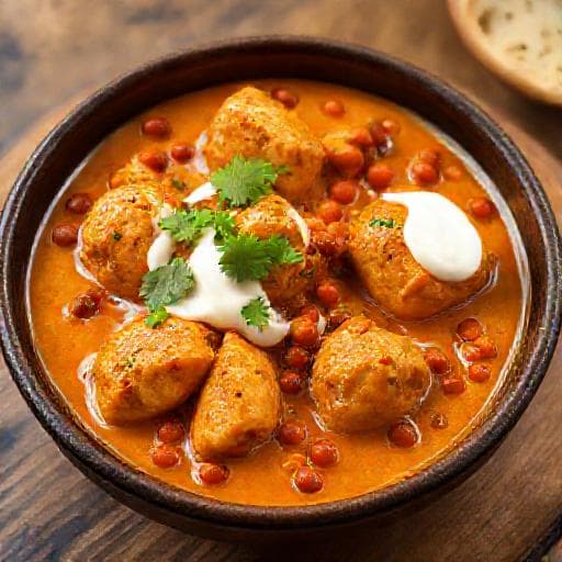 Kuracie Tikka Masala s Kokosovým Mliekom a Šošovicou