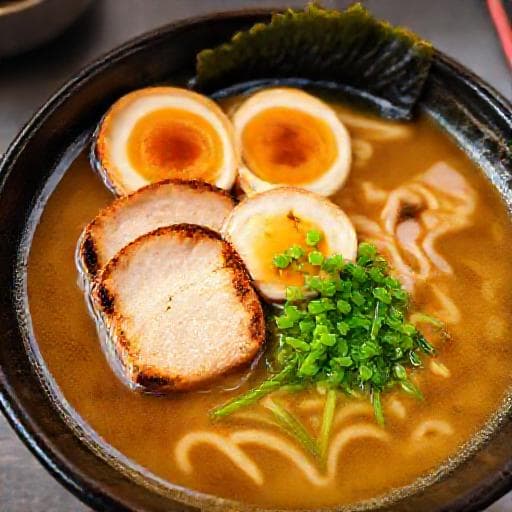 Tradičný Kurací Ramen