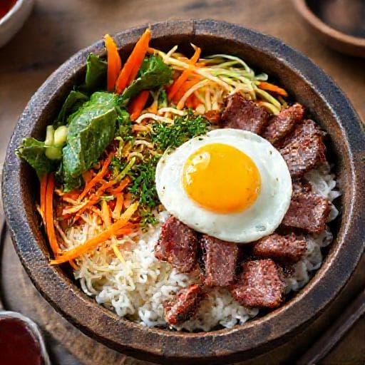 Tradičný Bibimbap