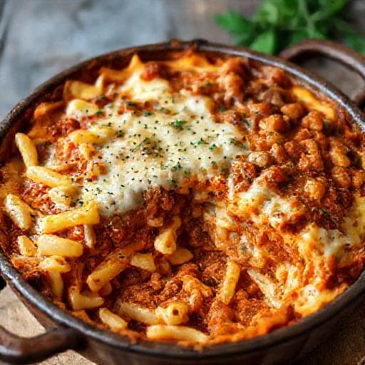 Milánói makaróni 'al Forno' (Sütőben sült)