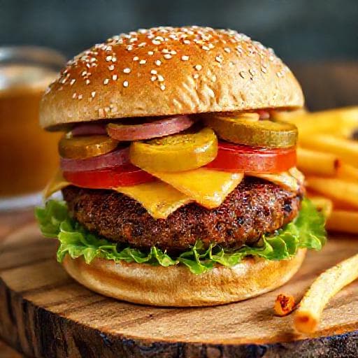 Klasszikus Házi Hamburger
