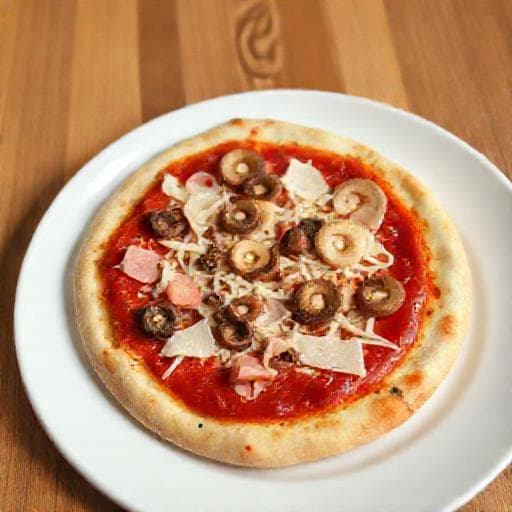 Gyors Sonkás-Gombás Pizza