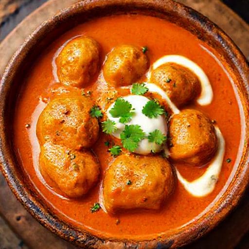 Csirkemell vajmártásban (Murgh Makhani)