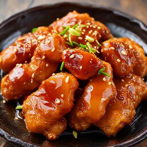 Koreai Mézes-Fokhagymás Sült Csirke (Ganjang Gyenjang Tongdak)