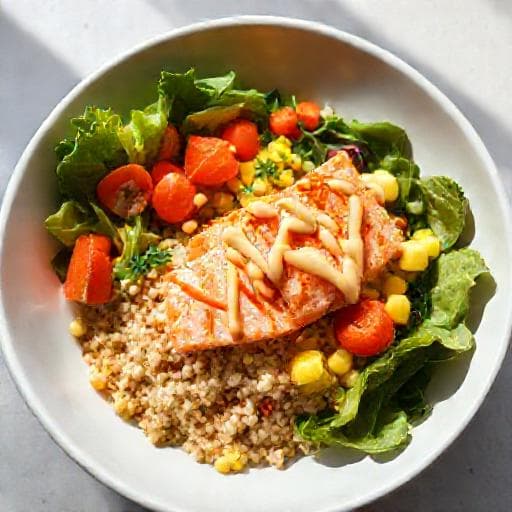 Gyors Lazacos Poke Bowl