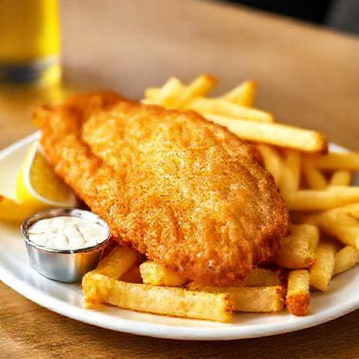 Hagyományos Angol Fish and Chips