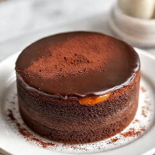 Egyszerűsített Sacher-torta