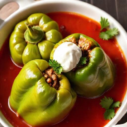 Klasszikus Töltött Paprika