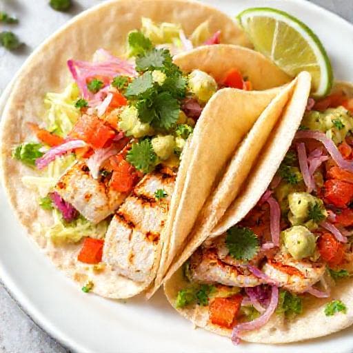Rýchle Rybie Tacos s Grilovanou Rybou