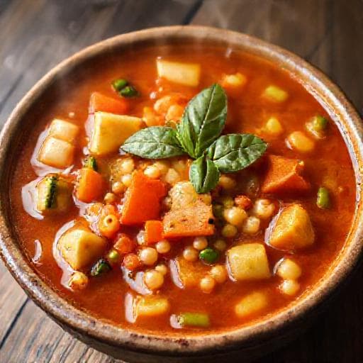 Tradičná Minestrone polievka