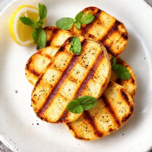 Klasický grilovaný halloumi