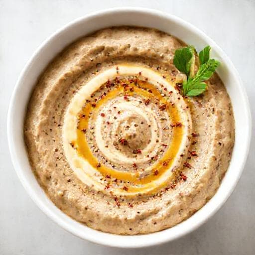 Rýchla Baba Ganoush (bez pečenia)