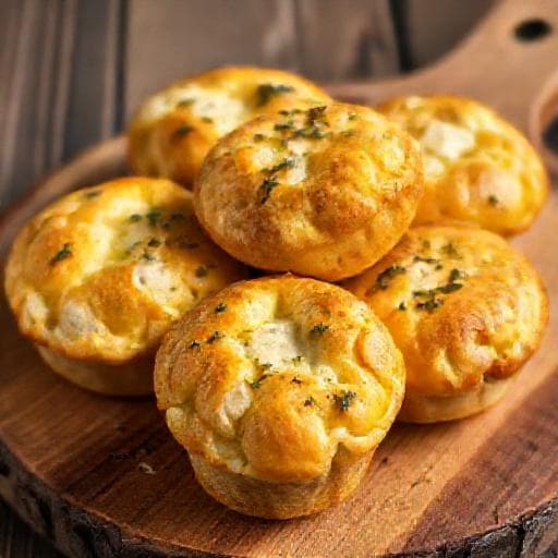Tradičné slané muffiny so syrom