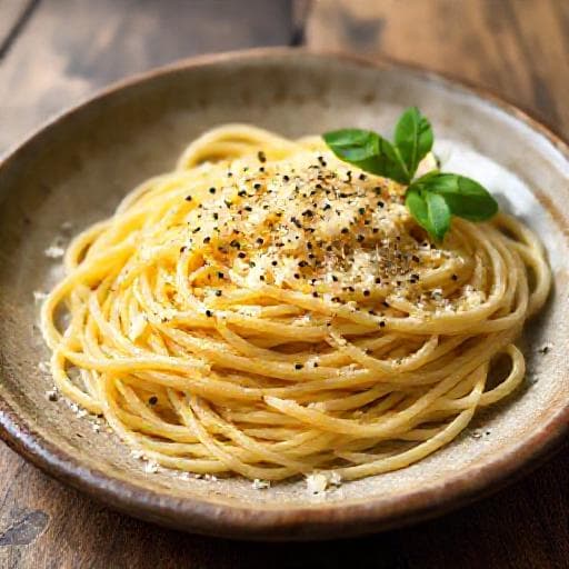 Rýchle Cacio e Pepe