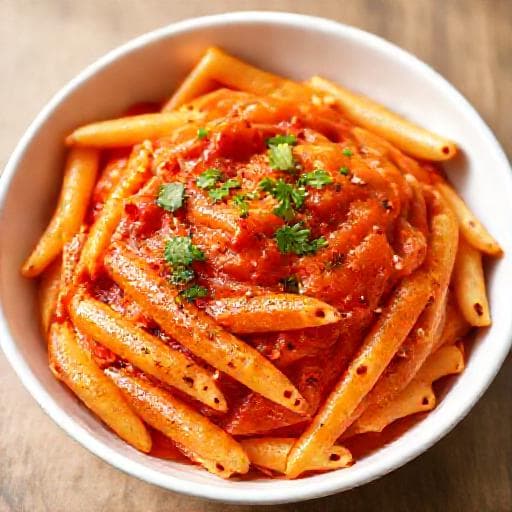 Rýchle Penne all'Arrabbiata