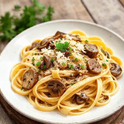 Tagliatelle s hríbmi (Tradičné)
