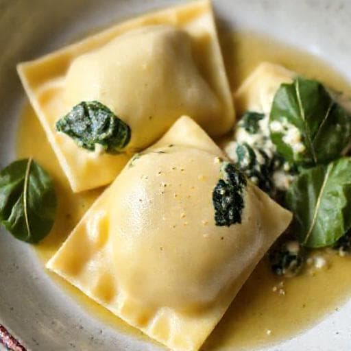 Rýchle Ravioli s ricottou a špenátom (z kupovaného cesta)