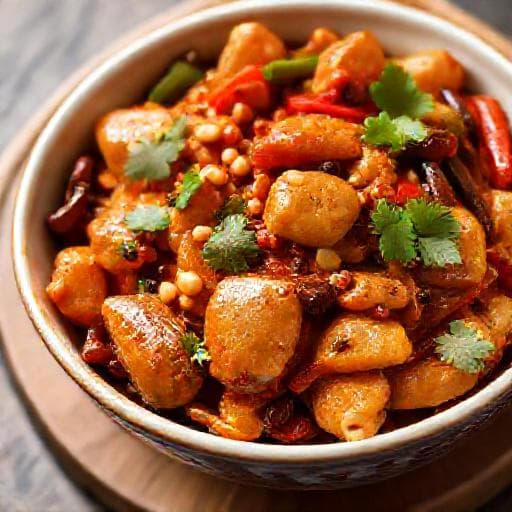 Kurča Kung Pao so Sečuánskym Twistom