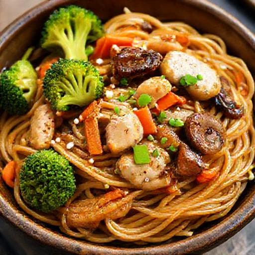 Klasické kuracie Lo Mein
