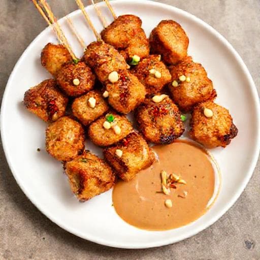 Rýchle Kuracie Satay na Panvici