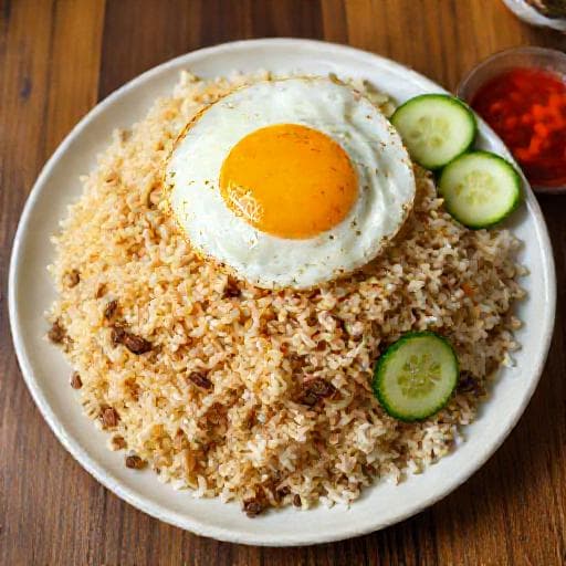 Nasi Goreng Kampung (Tradičný Nasi Goreng)