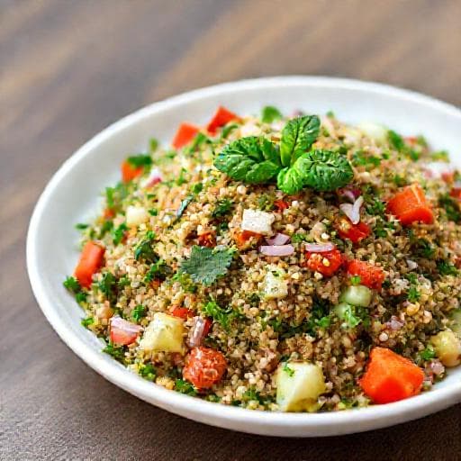 Tabbouleh s quinou