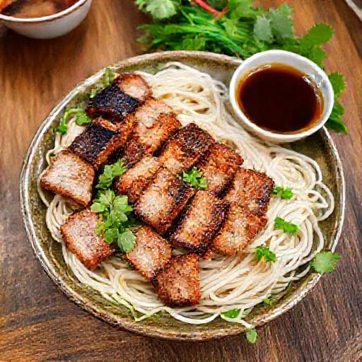 Bún chả (Tradičný Hanojský)