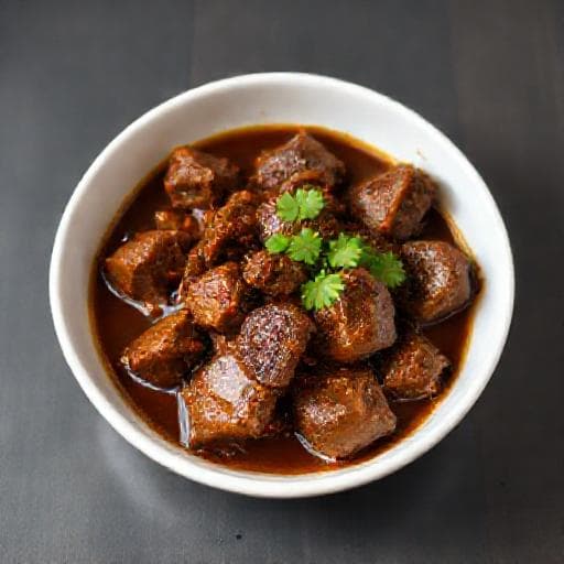 Rýchly Hovädzí Rendang (Zjednodušený)